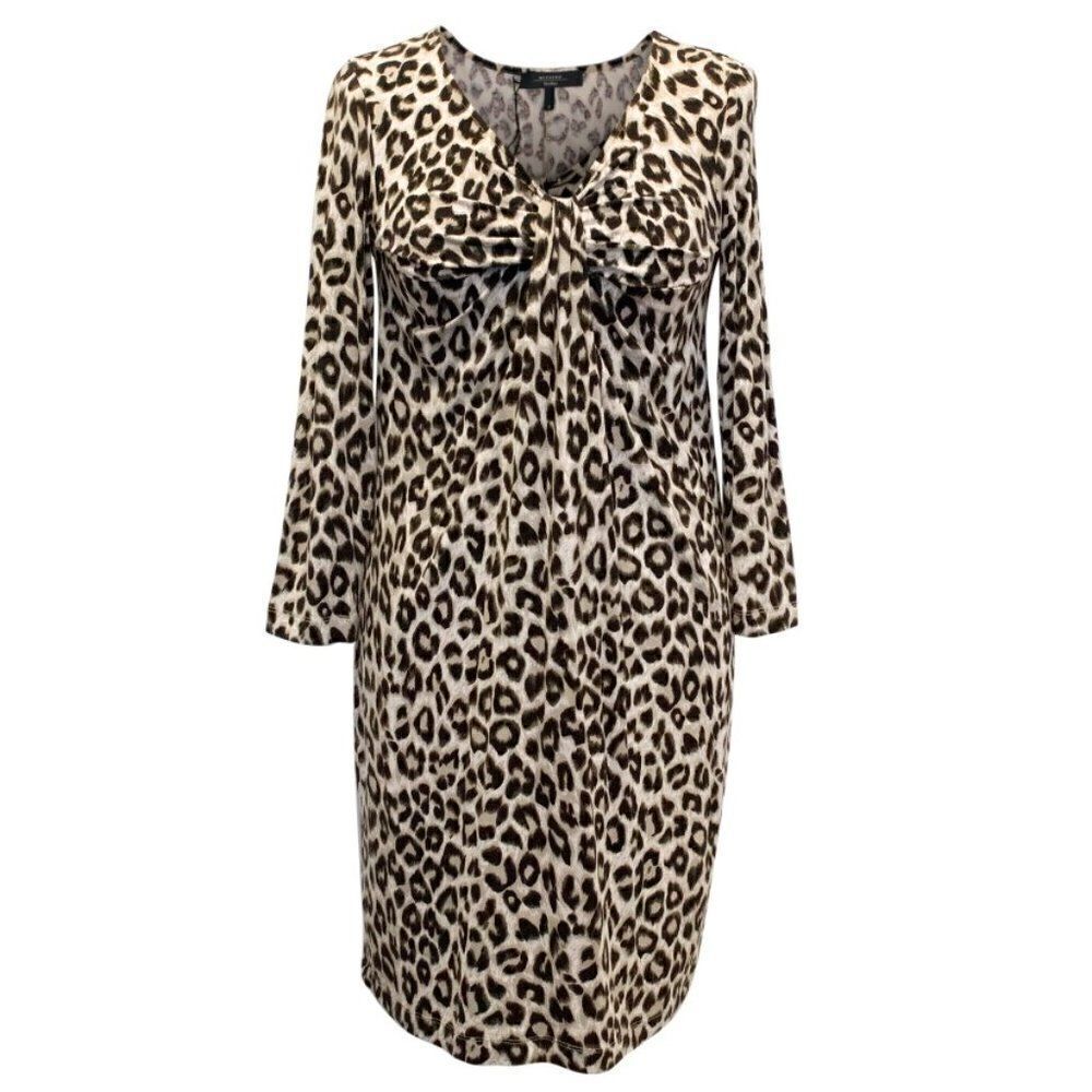 weekend Max Mara Leopard Print Dress M